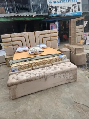 Luxury 6by6 Complete Set of Bed.
