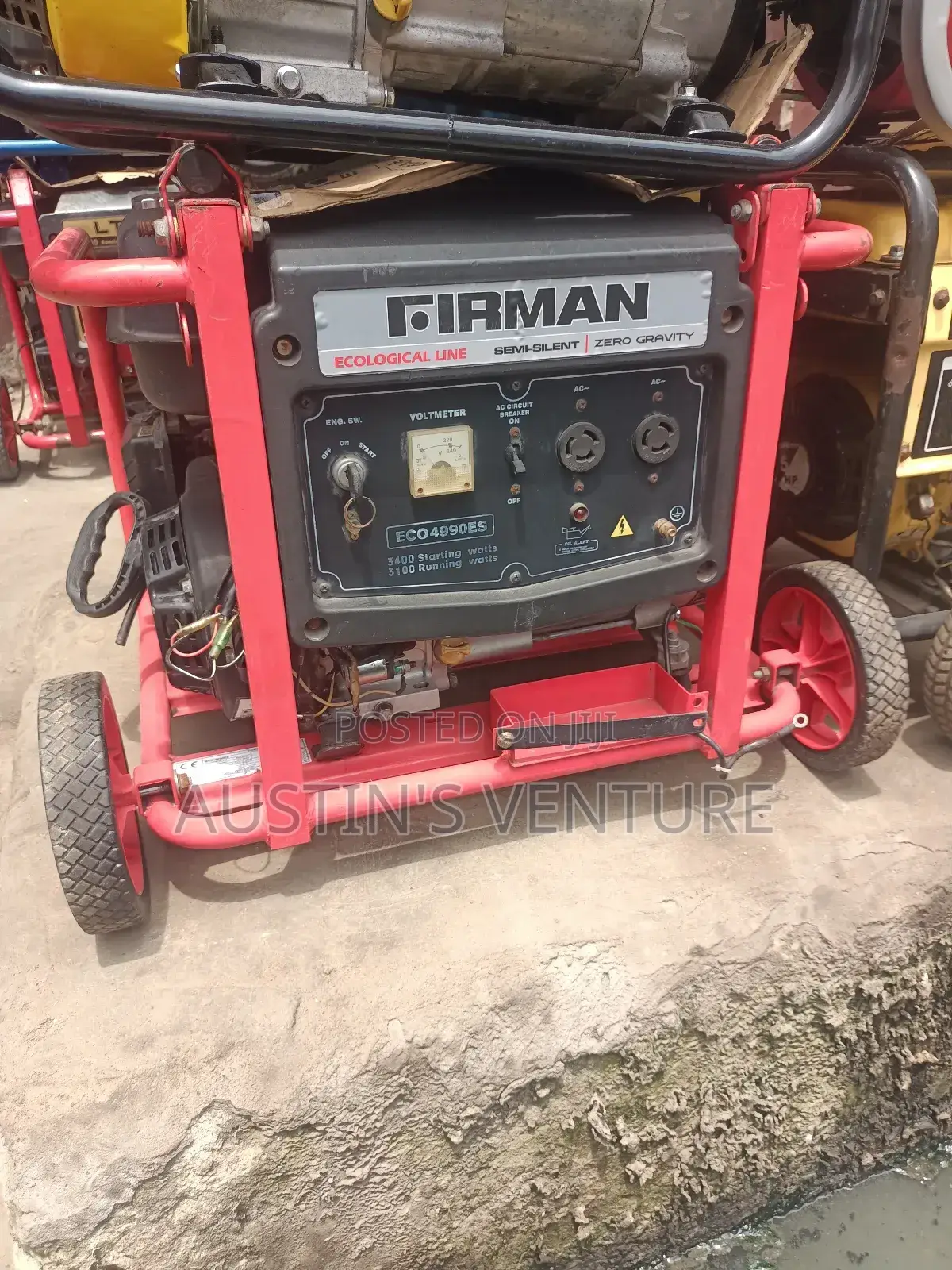 Used Eco 4990es Firman Generator 💯 Copper Coil