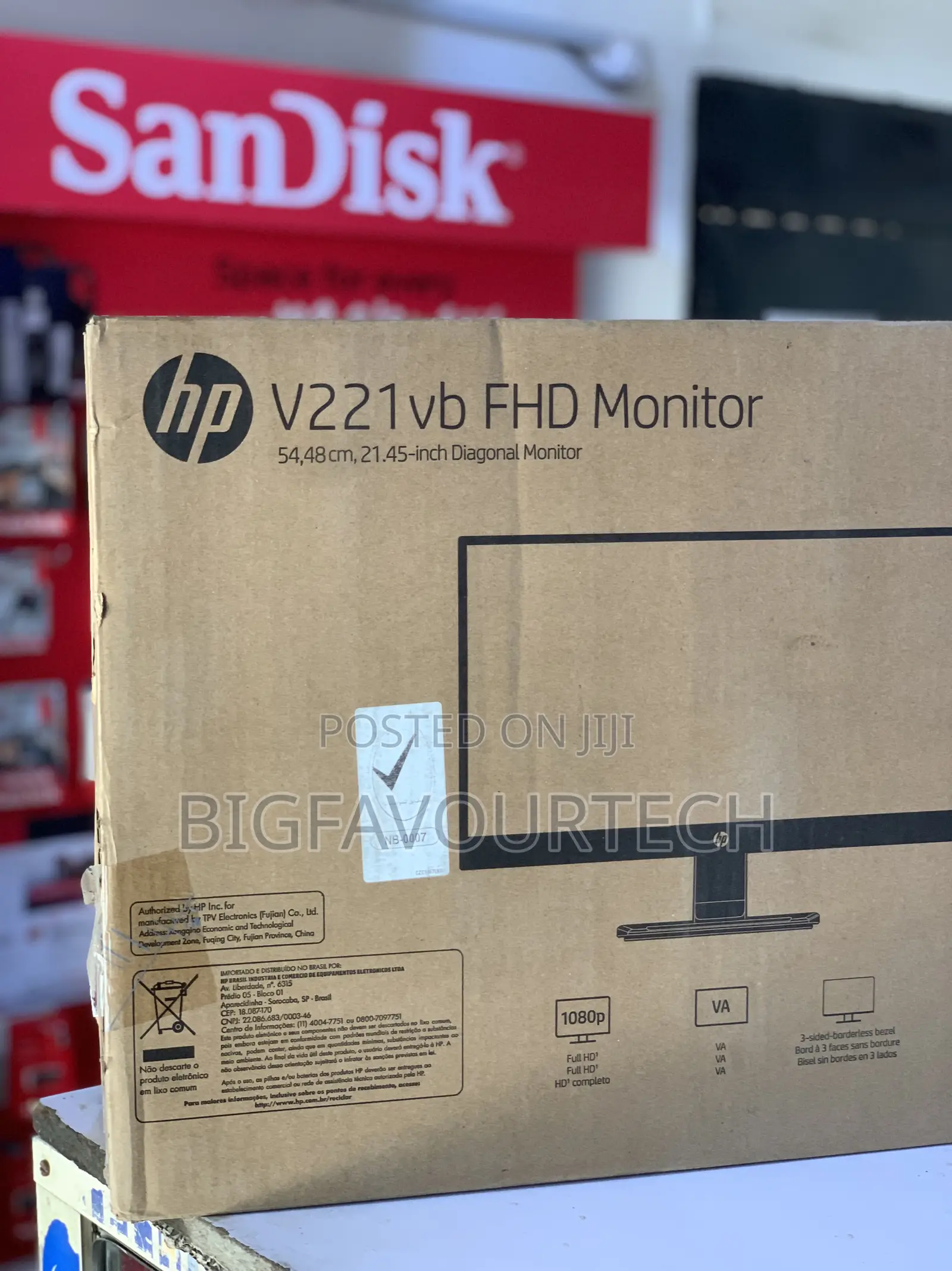 Hp V221vb 21.5 Monitor