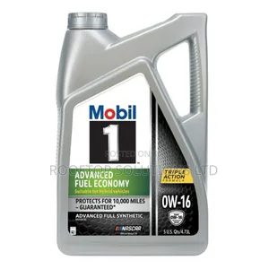 Mobil 1 Advanced Fuel Economy Full Synthetic Oil 0w-16, 5q