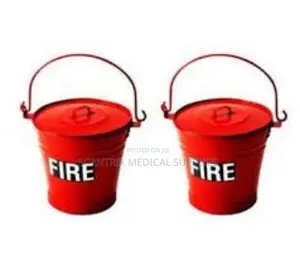 12l Red Emergency Water Pail