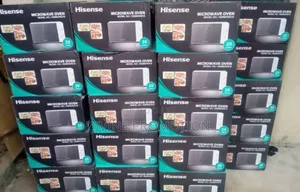 Hisense Microwave 20 Liters, White Color, Knob Control