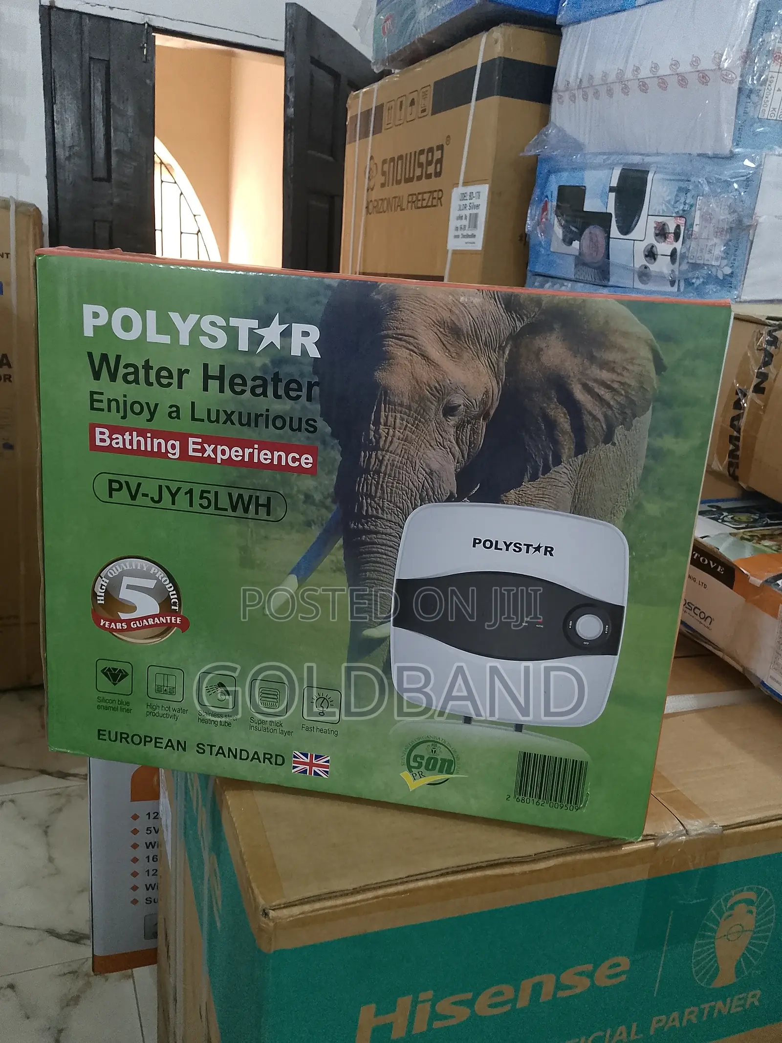 Polystar 15l Water Heater – Compact Energy-Efficient