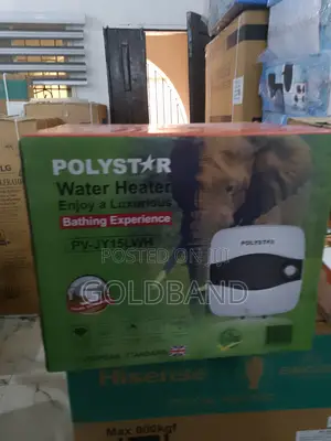 Stay Warm With Polystar 15l Vertical Water Heater
