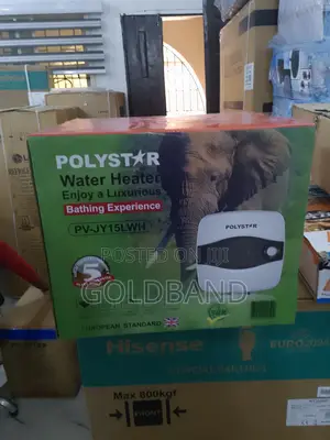 Polystar 15l Water Heater – Designed for Comfort