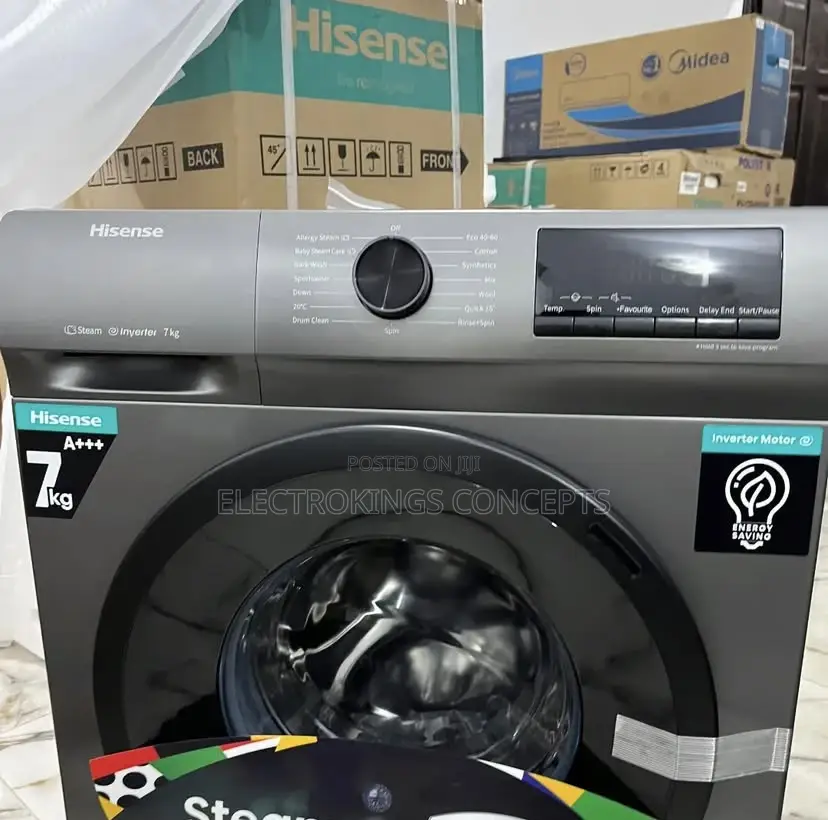 Hisense 7kg Front Loader Inverter Automatic Washing Machine