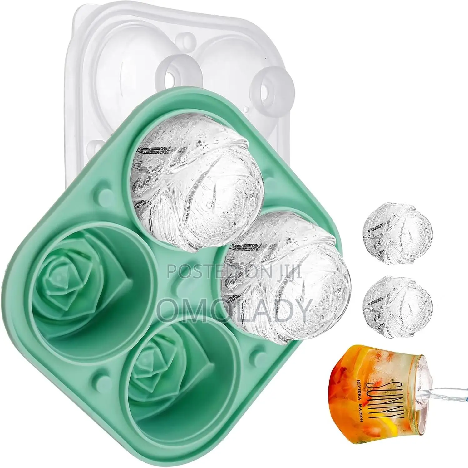 Rose Ice Block Mold