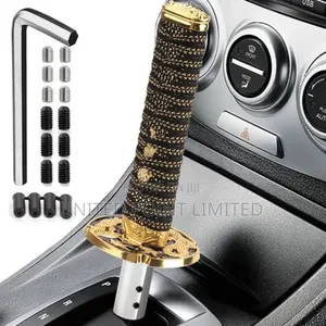 Samurai Sword Gear Shift Knob Gold