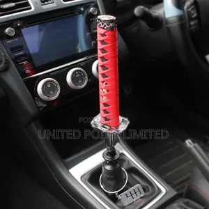 Samurai Sword Gear Shift Knob Red