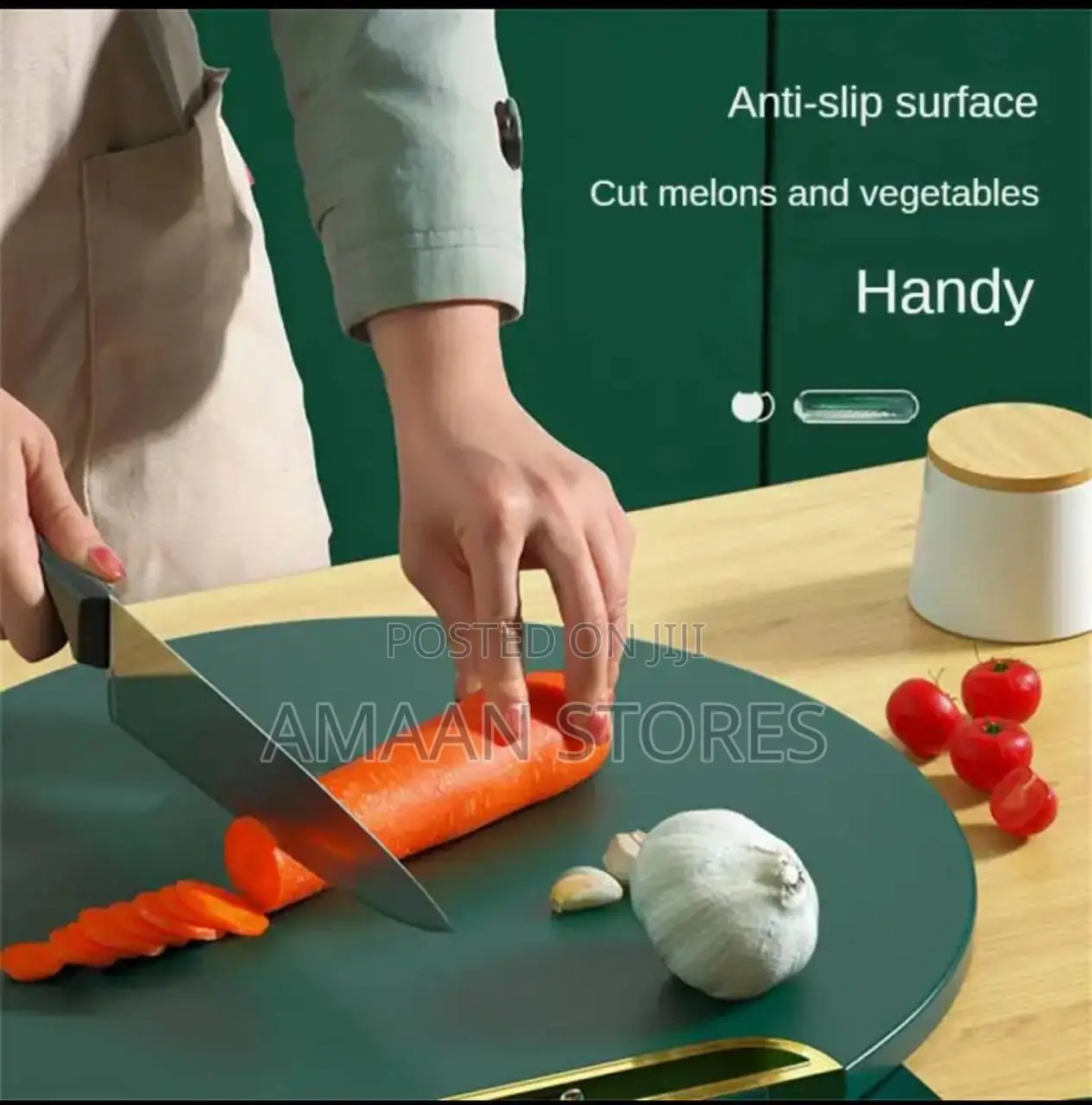 Circle Double-Sided Chopping Board