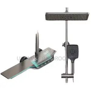Quality Gun Grey Standing Shower Mixer