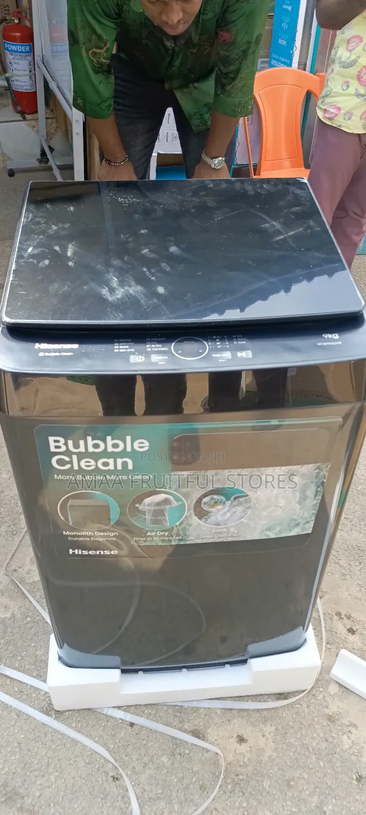 Hisense 11kg Automatic Top Loading Washing Machine
