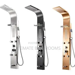 304 Quality Bathroom Panel Shower Mixer With Shelf