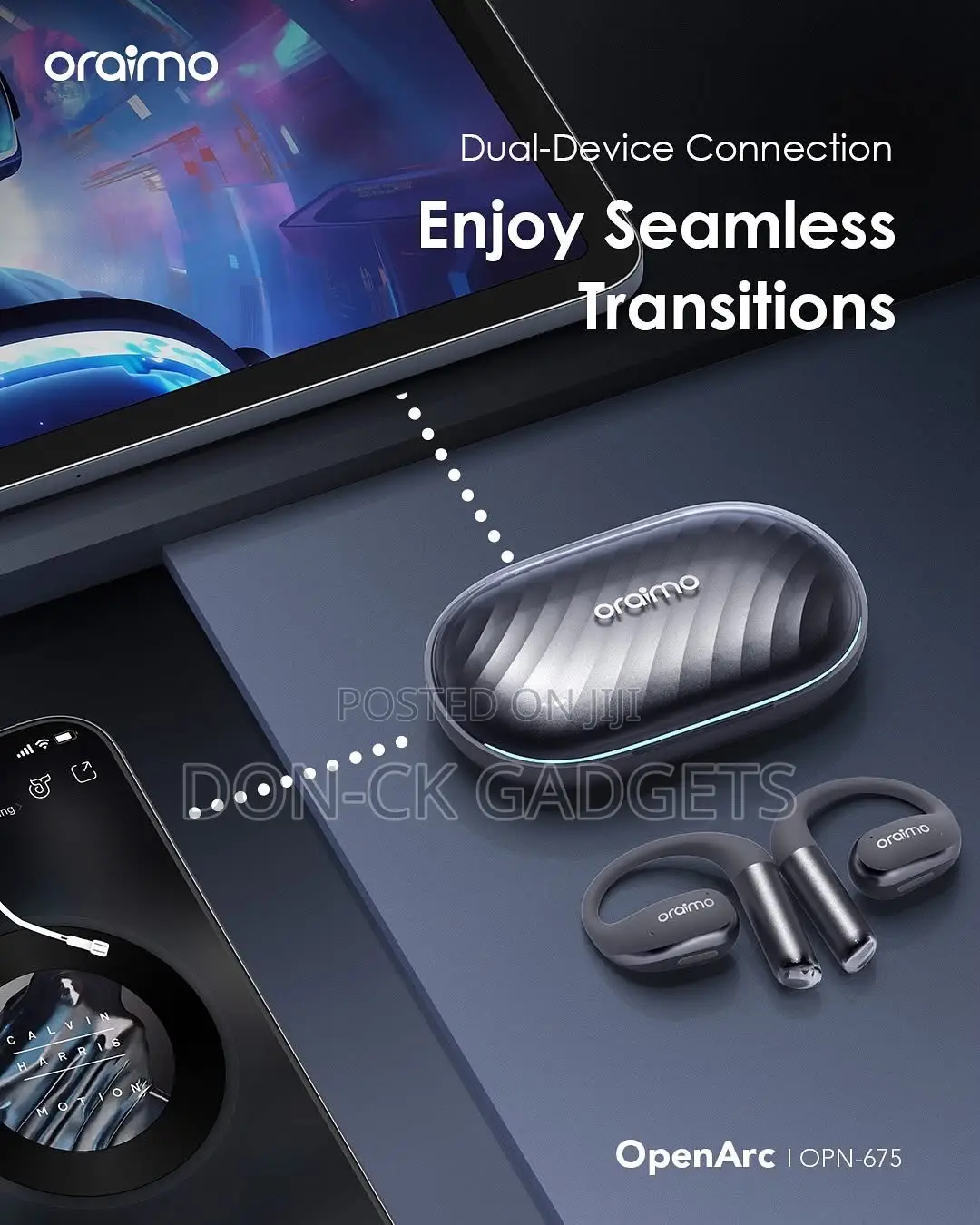 Oraimo Openarc Wireless Bluetooth Earbuds