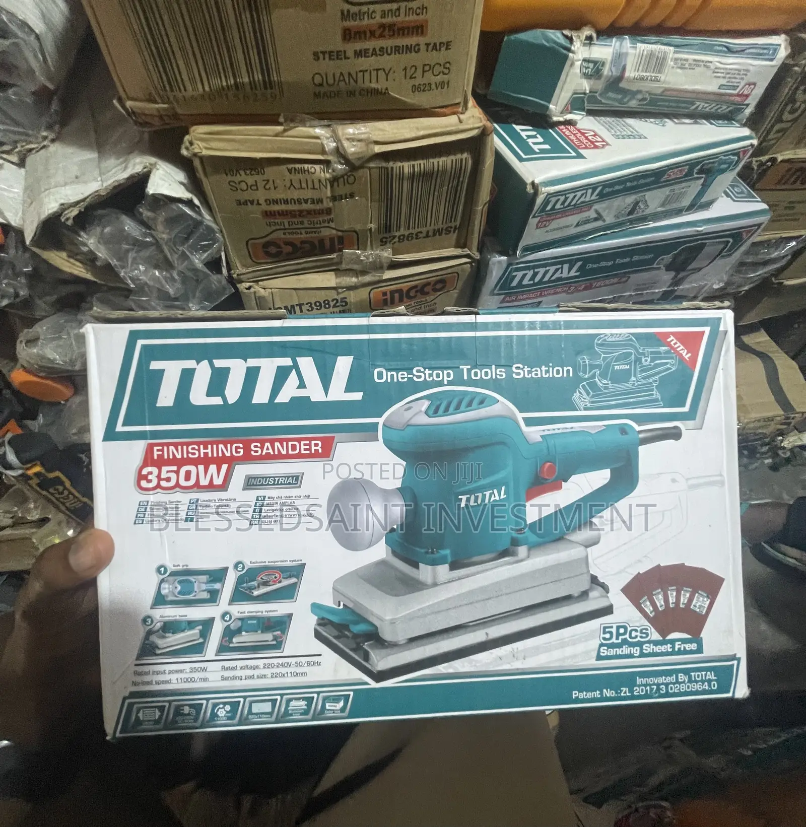 Total Finishing Sander 350w