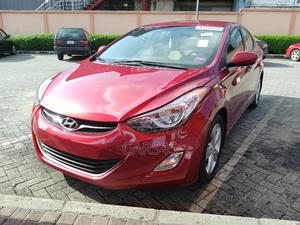 Hyundai Elantra 2013 Red in Surulere - Cars, Car Marketplace | Jiji.ng