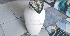 40cm White Flower Vase Flower Pot