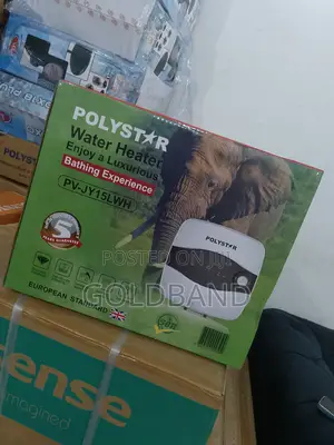 Polystar 15ltrs Vertical Electric Water Heater Energy-Saving