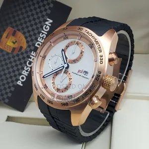 Porsche Design White Dial Wristwatch
