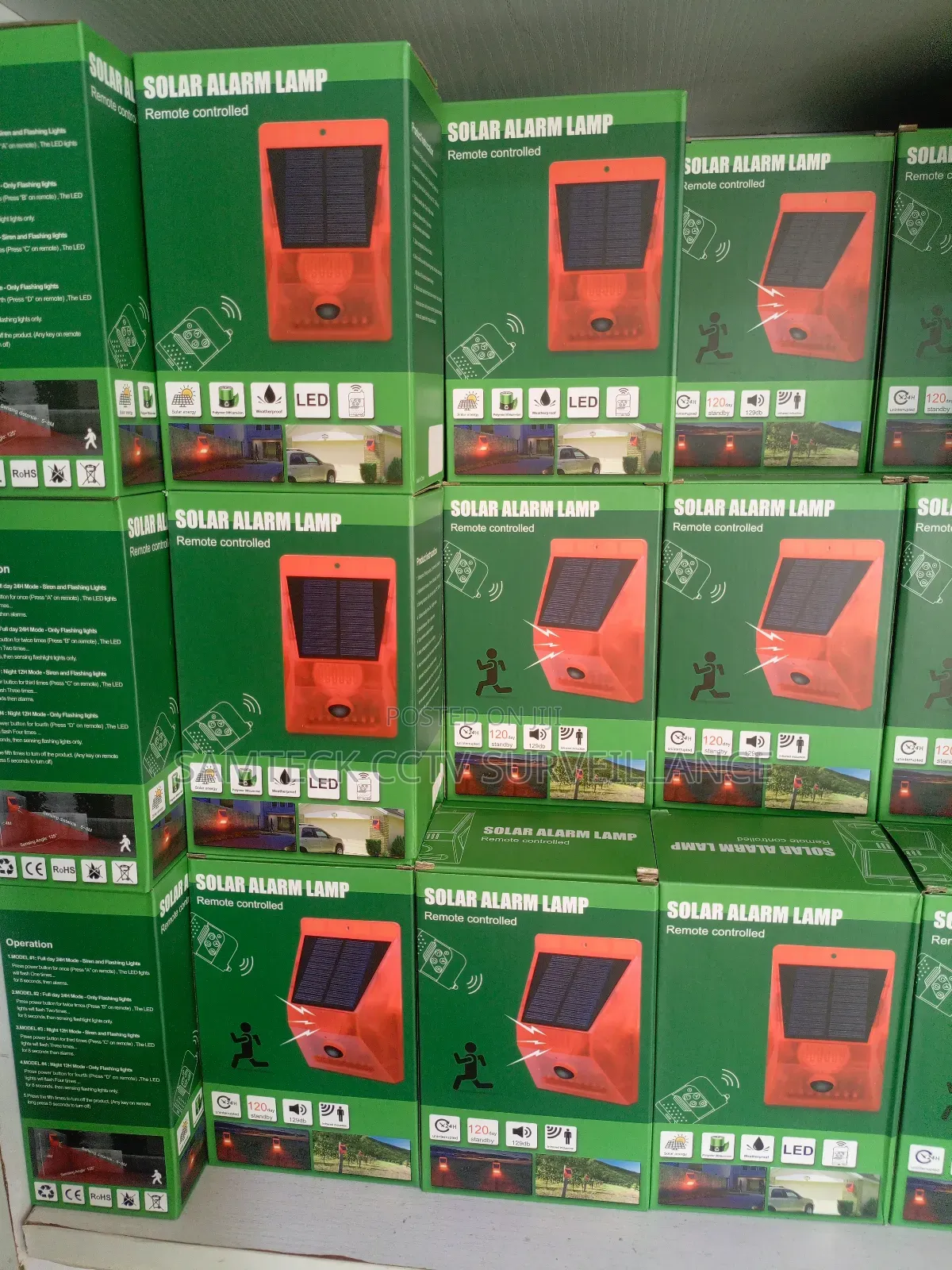 Solar Detector Alarm
