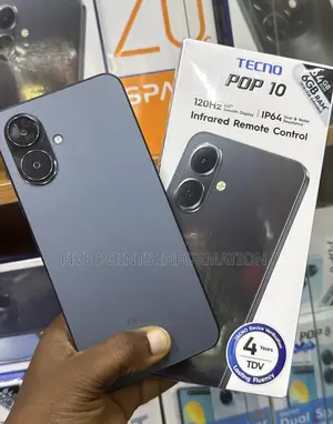 New Tecno Pop 10 64 GB Black