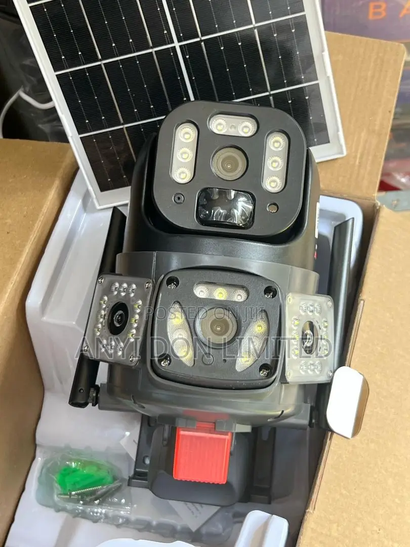 Intelligent Solar Energy Alert PTZ Camera