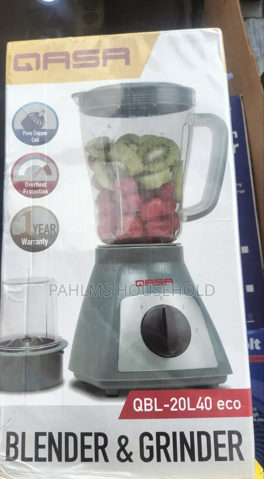 Qasa 2in1 Electric Blender