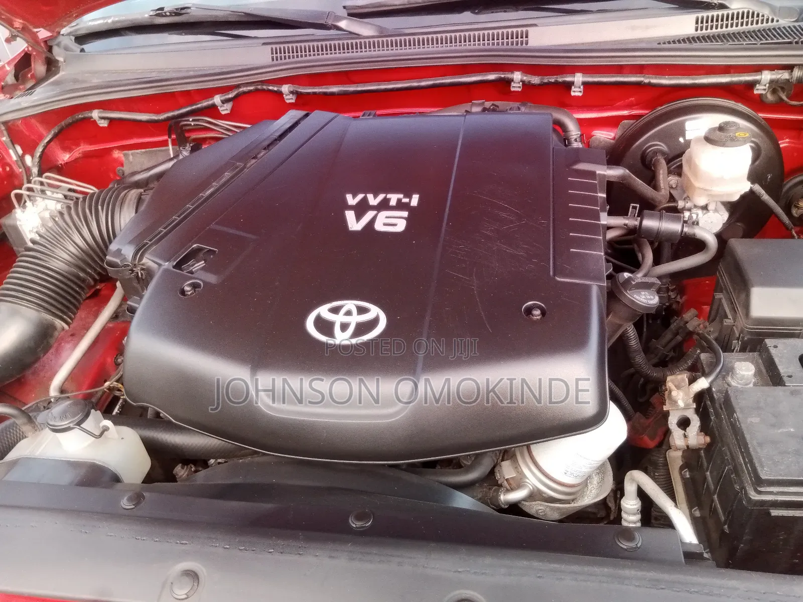 Toyota Tacoma Access Cab Automatic 2010 Red