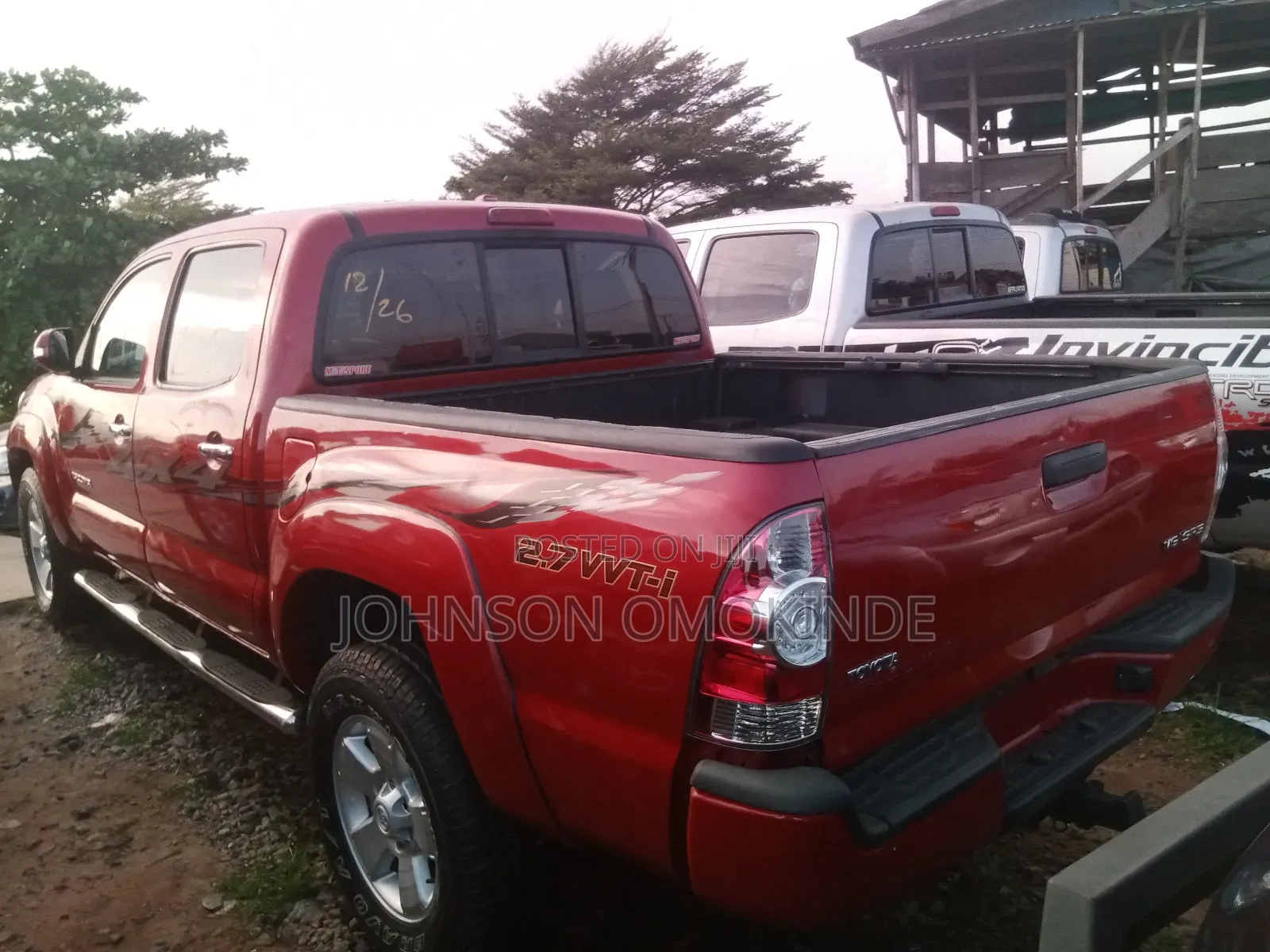 Toyota Tacoma Access Cab Automatic 2010 Red