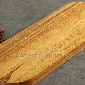 3-Compartment Wooden Tray