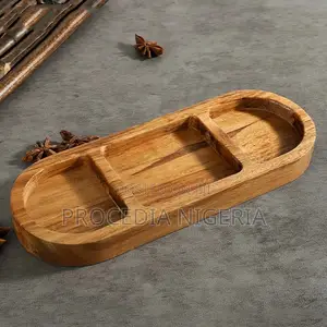 3 Compartments Tray for Easy Organizing Dinning Office