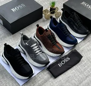 Photo - New Luxury "Hugo Boss" Quality Designer Sneakers