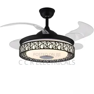 Chandelier Fan : Light, Fan and Bluetooth Speaker