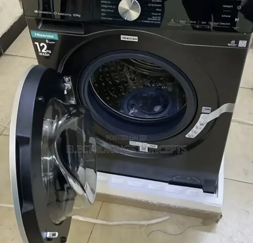 Hisense Front Load 12kg (Wf7s1247bb) Washing Machine