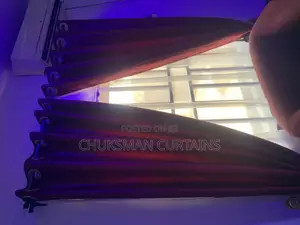 Navy Blue Color Curtain