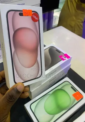 New Apple iPhone 15 128 GB Pink