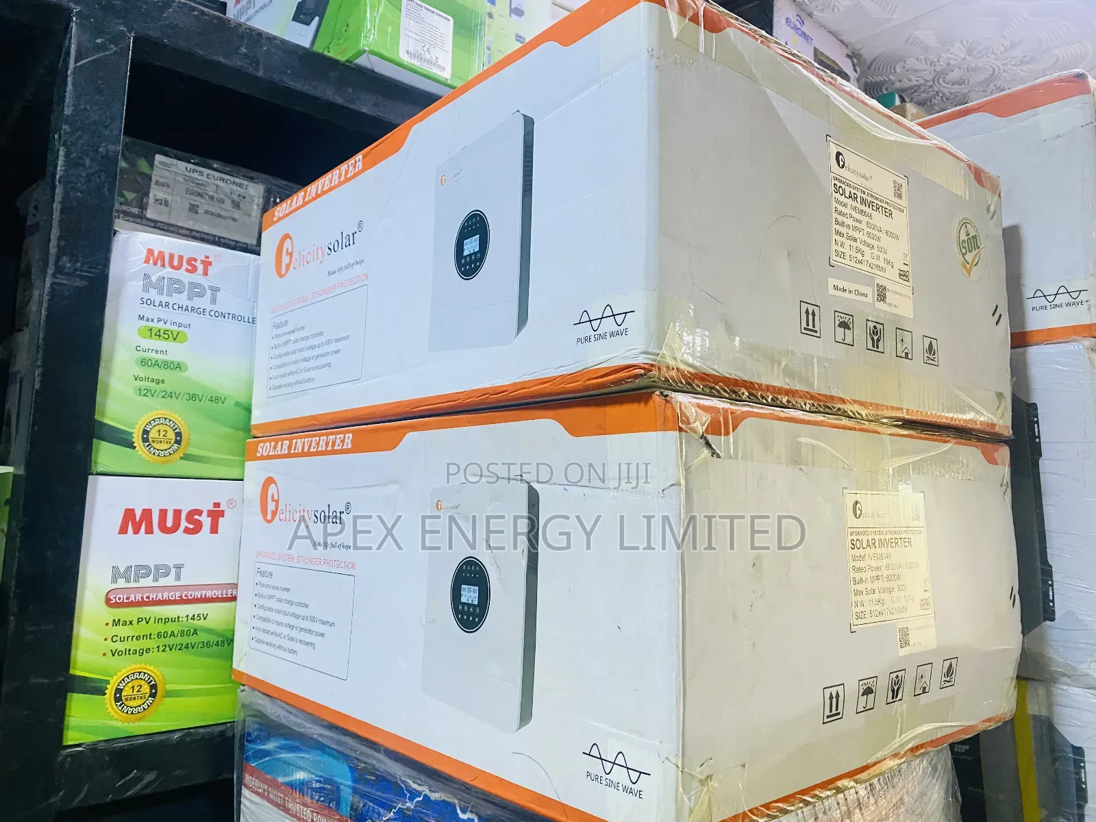 Felicity Solar 6kva Hybrid Inverter 48v for sale - Apex Energy Limited ...