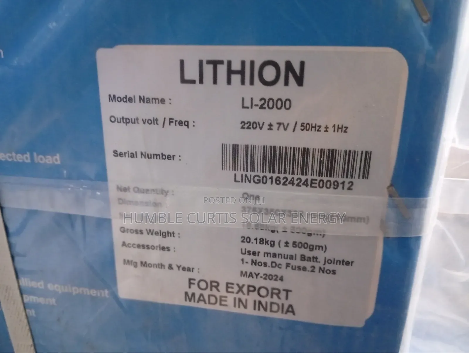 Lithon 2kva Inverter