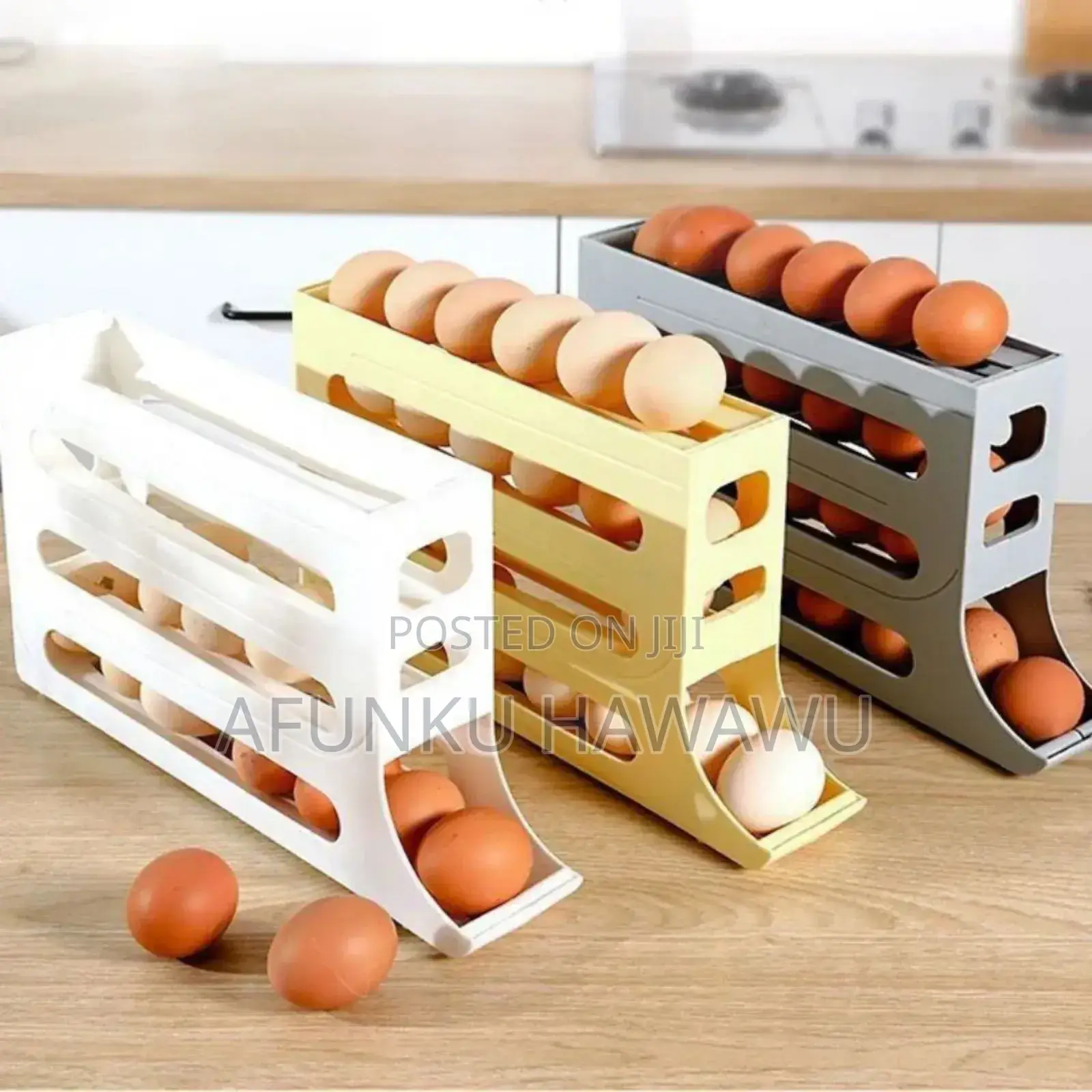4 Layer Automatic Sliding Eggs Storage Rack