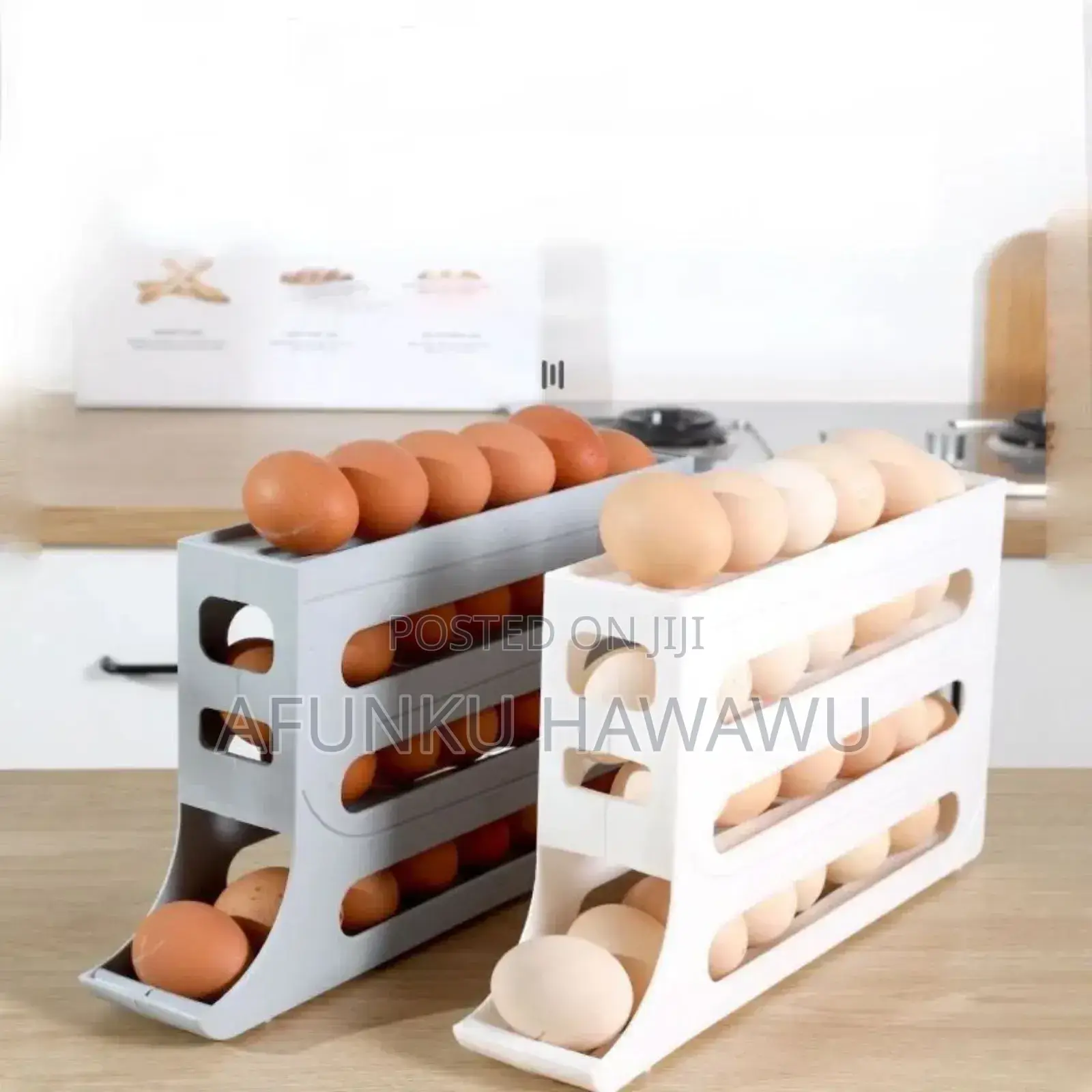 4 Layer Automatic Sliding Eggs Storage Rack