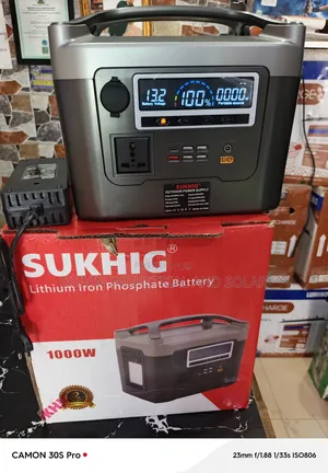 1000w All in One Solar Generator 100w Solar Panel