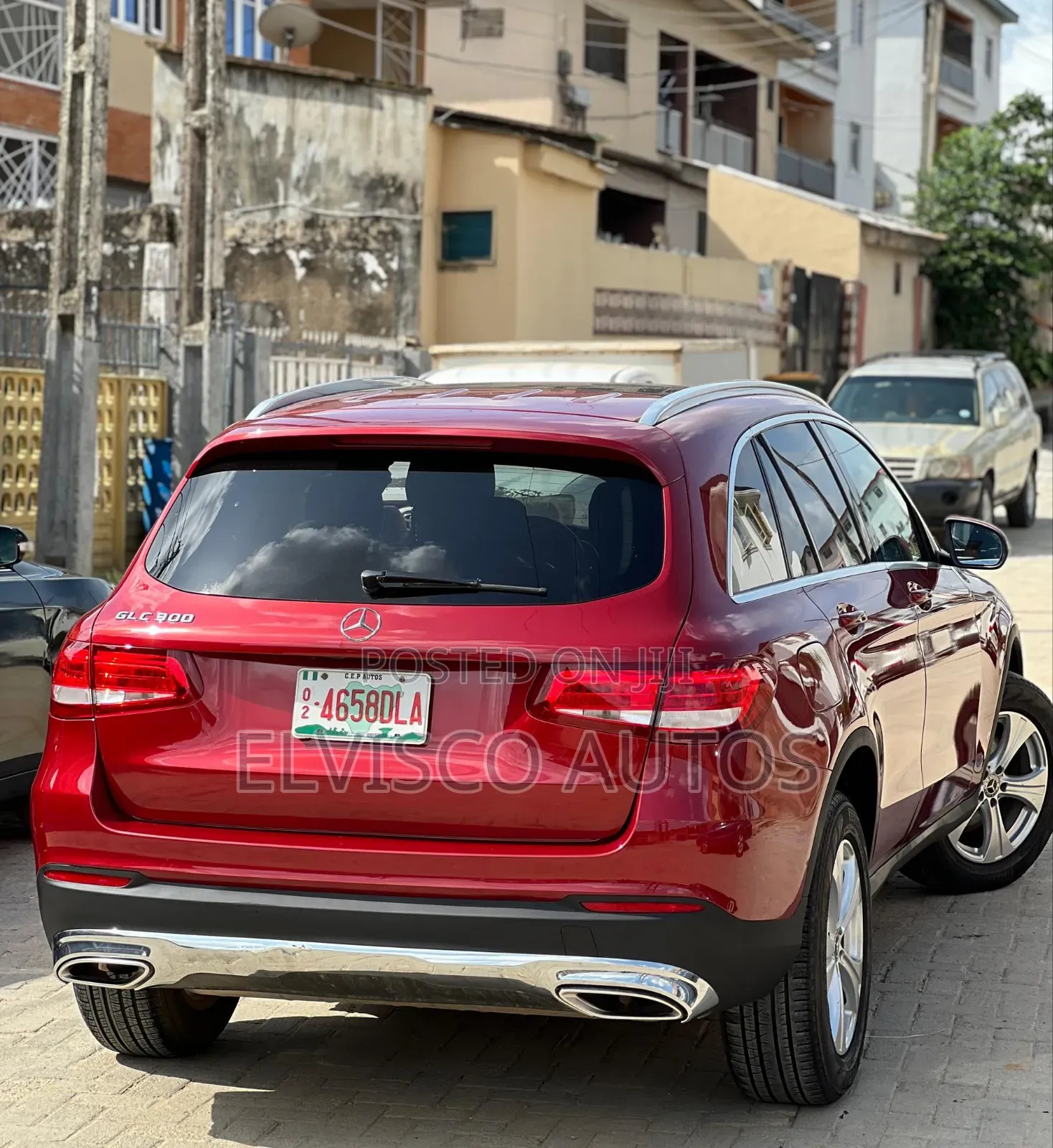 Mercedes-Benz GLC-Class 2018 Red