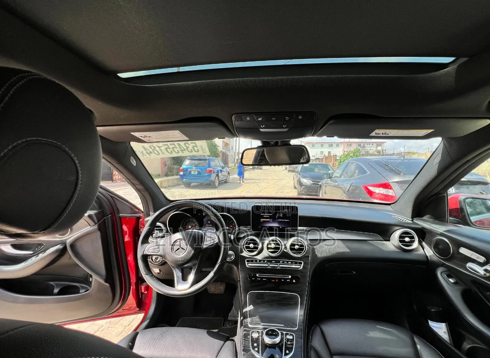 Mercedes-Benz GLC-Class 2018 Red