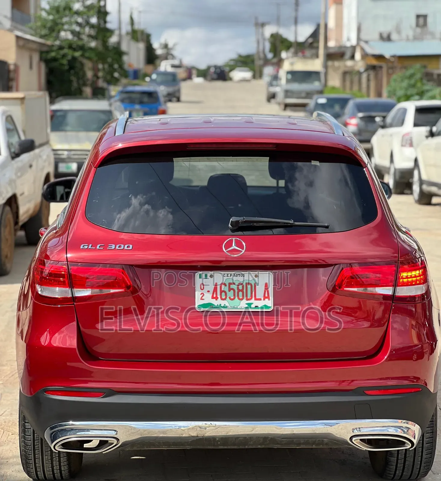Mercedes-Benz GLC-Class 2018 Red