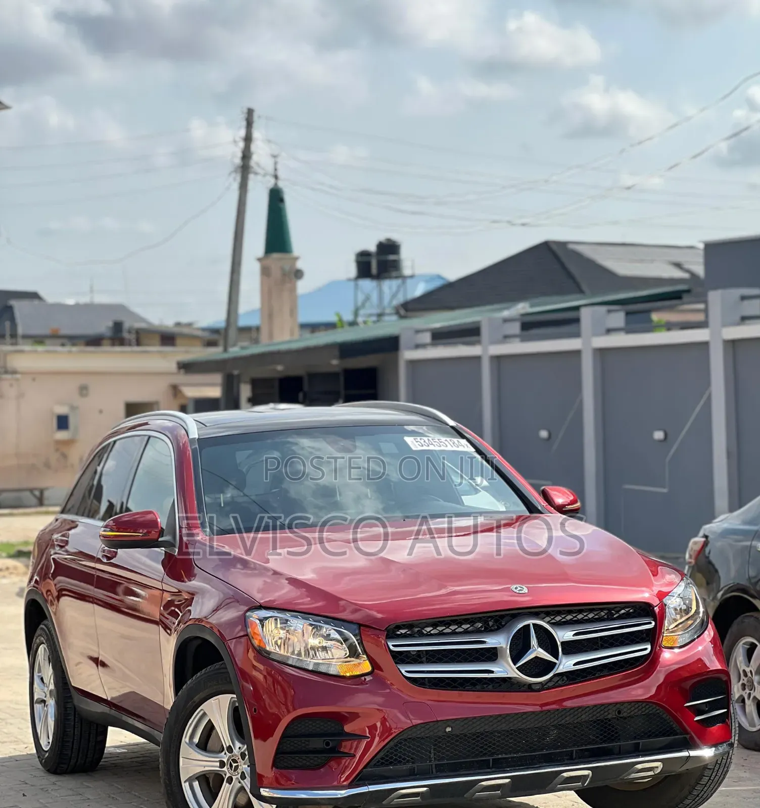 Mercedes-Benz GLC-Class 2018 Red