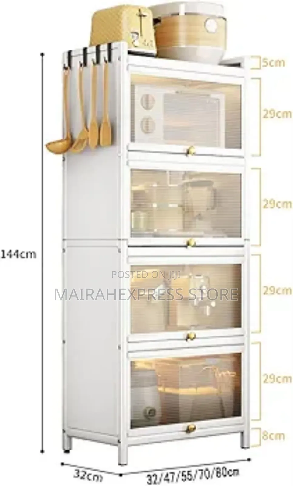 Multipurpose Floor Rack Kitchen Cabinets