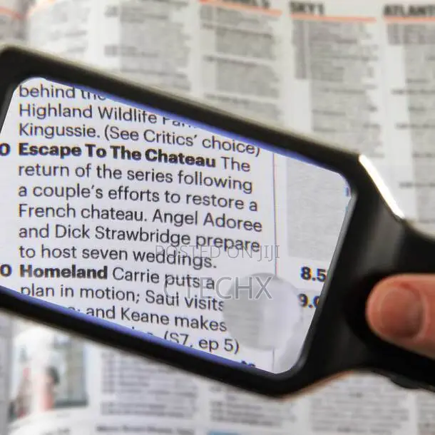 Illuminated Anti-Glare Magnifier