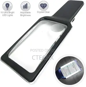 Illuminated Anti-Glare Magnifier