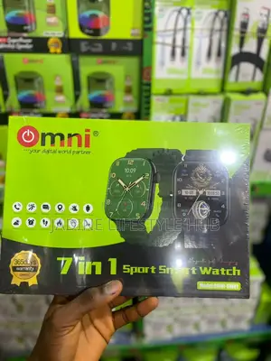 Omni Smart Watch With 7in1 Wrist Band