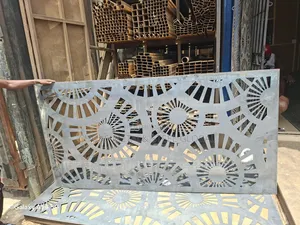 Lasers Cut Design for Staircase and Balcony